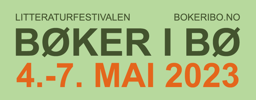Grafikk av festivalens navn og dato for årets festival 4-7 mai 2023